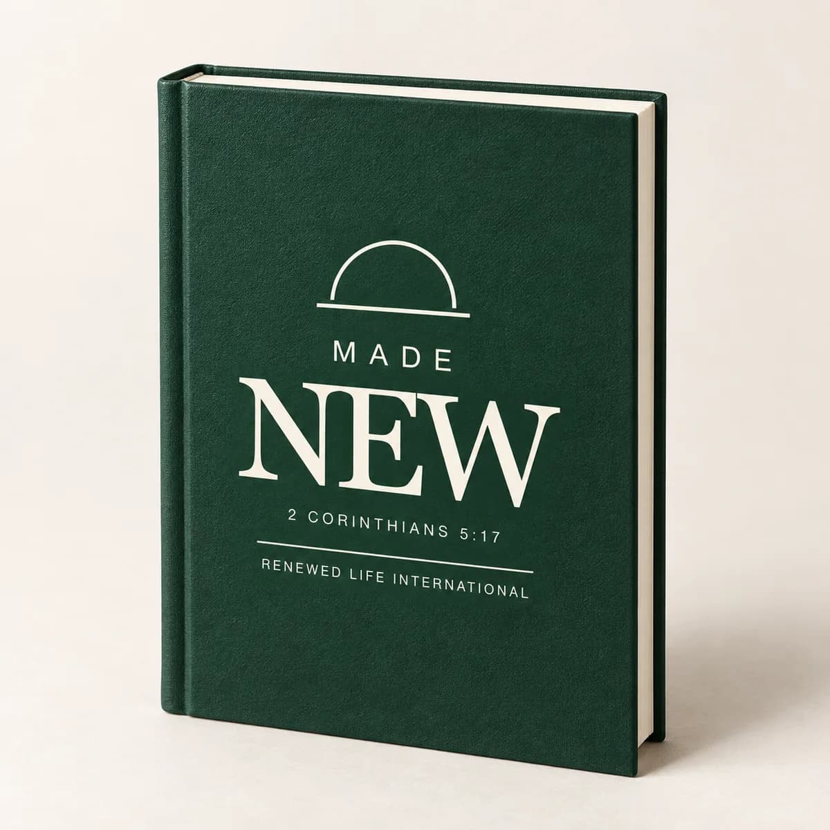 Made New A5 journal — product visualization
